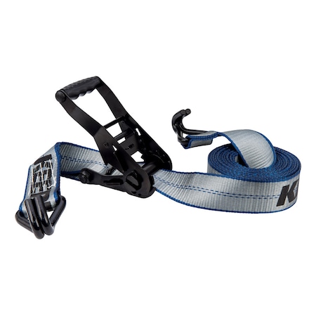 Keeper Keeper 2 in. W X 14 ft. L Gray Ratchet Tie Down Strap 3333 lb 1 pk A47208